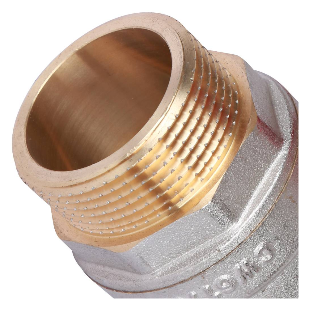 Кран шаровой 1 1/4" НР-НР, ручка бабочка / Rommer фото на multiBOX