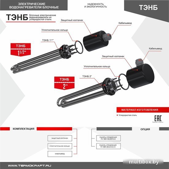 Блок ТЭНБ-40-4.5-УС / Термокрафт фото на multiBOX