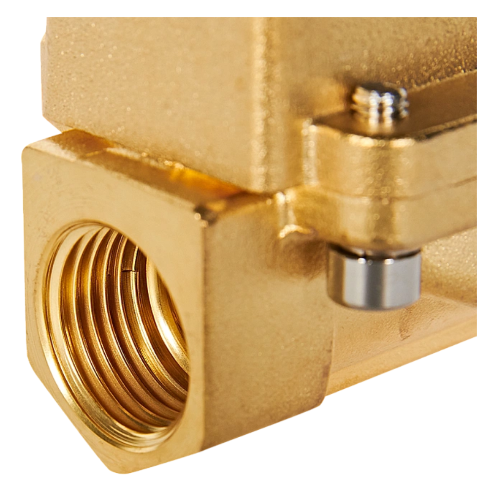 Электромагнитный клапан 1/2" НЗ, 220В, непрямого действия / Stout фото на multiBOX