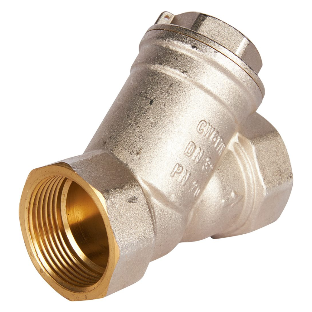 Фильтр грубой очистки 1 1/4" ВР-ВР косой, 500 мкр / Rommer фото на multiBOX