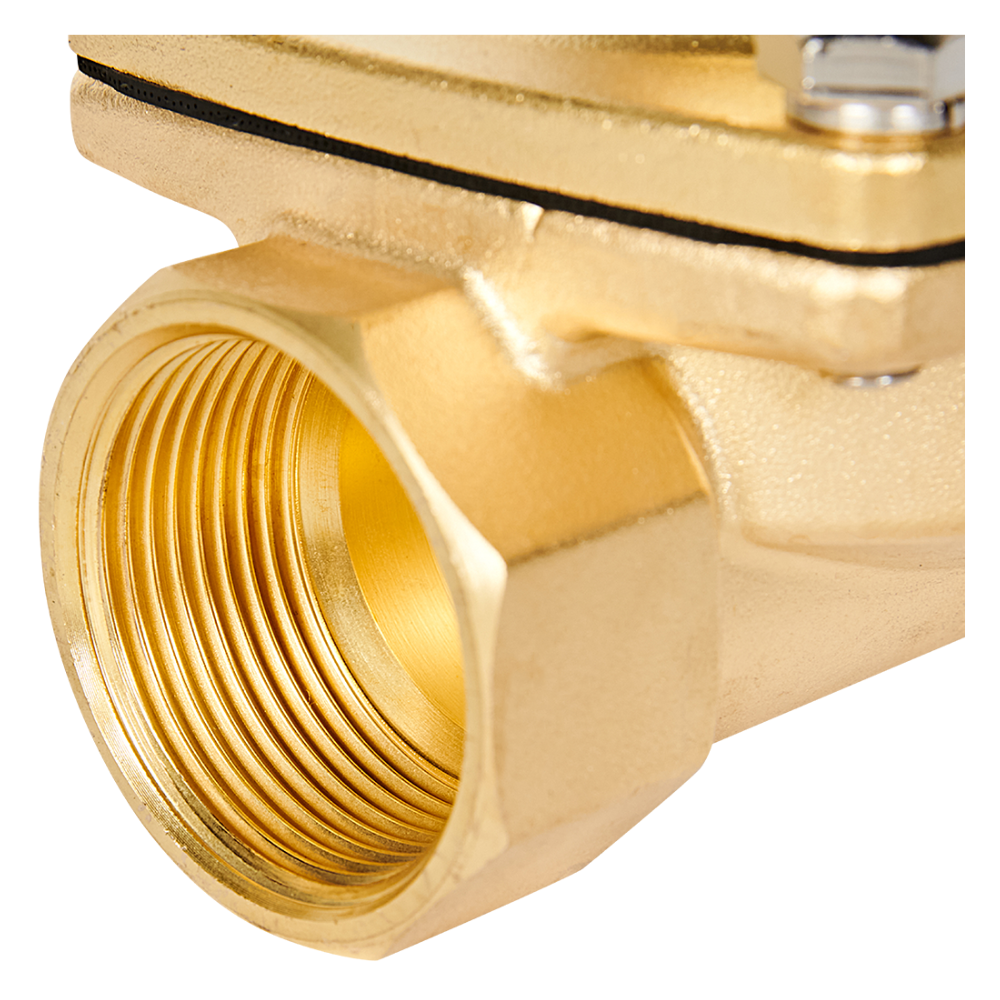 Электромагнитный клапан 1 1/4" НО, 220В, прямого действия / Stout фото на multiBOX