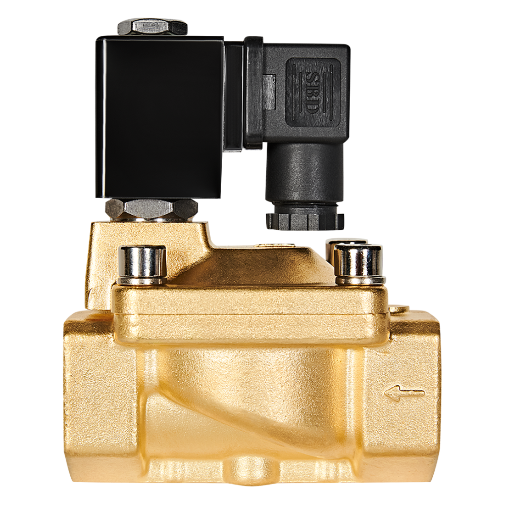 Электромагнитный клапан 1" НЗ, 220В, непрямого действия / Stout фото на multiBOX