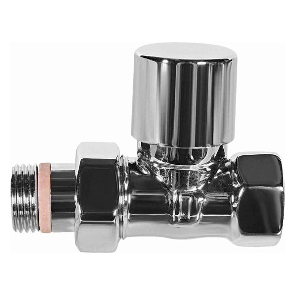 Запорно-балансировочный клапан DESIGN 1/2" хром, прямой / Stout фото на multiBOX