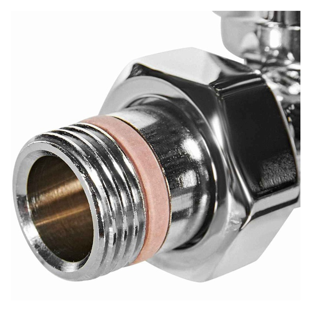 Запорно-балансировочный клапан DESIGN 1/2" хром, прямой / Stout фото на multiBOX