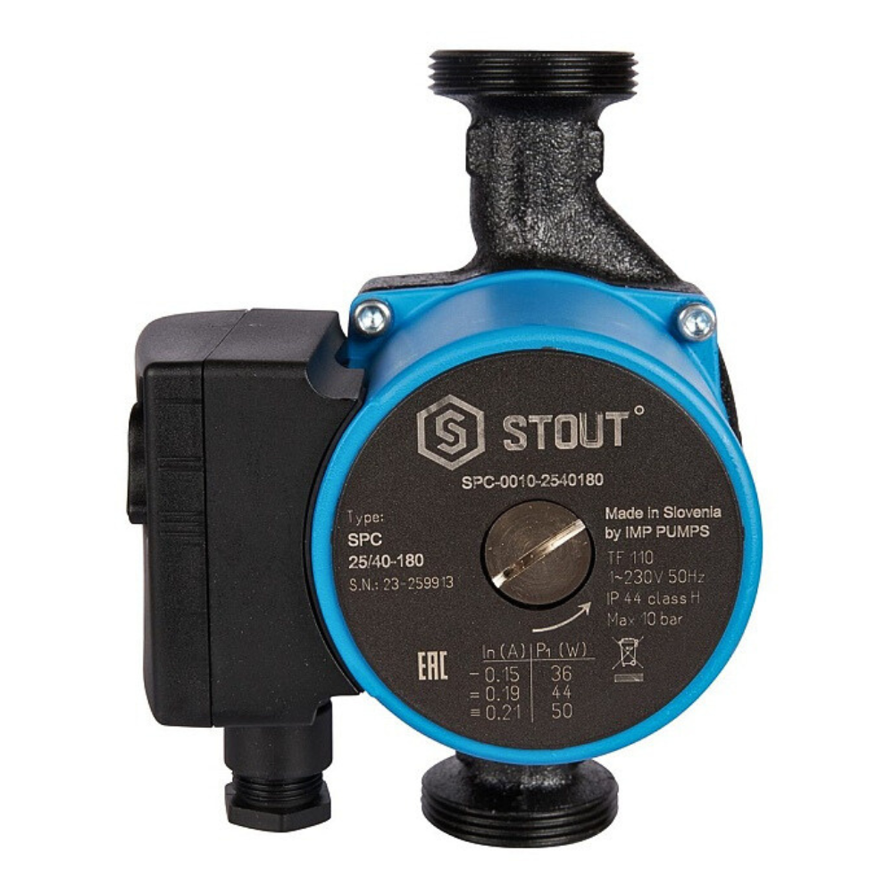 Циркуляционный насос 25/40-180 / Stout фото на multiBOX