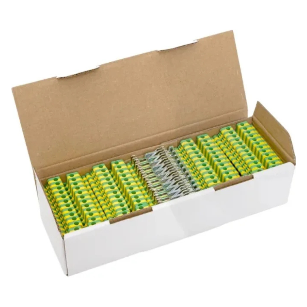 Клеммная колодка винтовая 2.5 UT земля / EKF фото на multiBOX