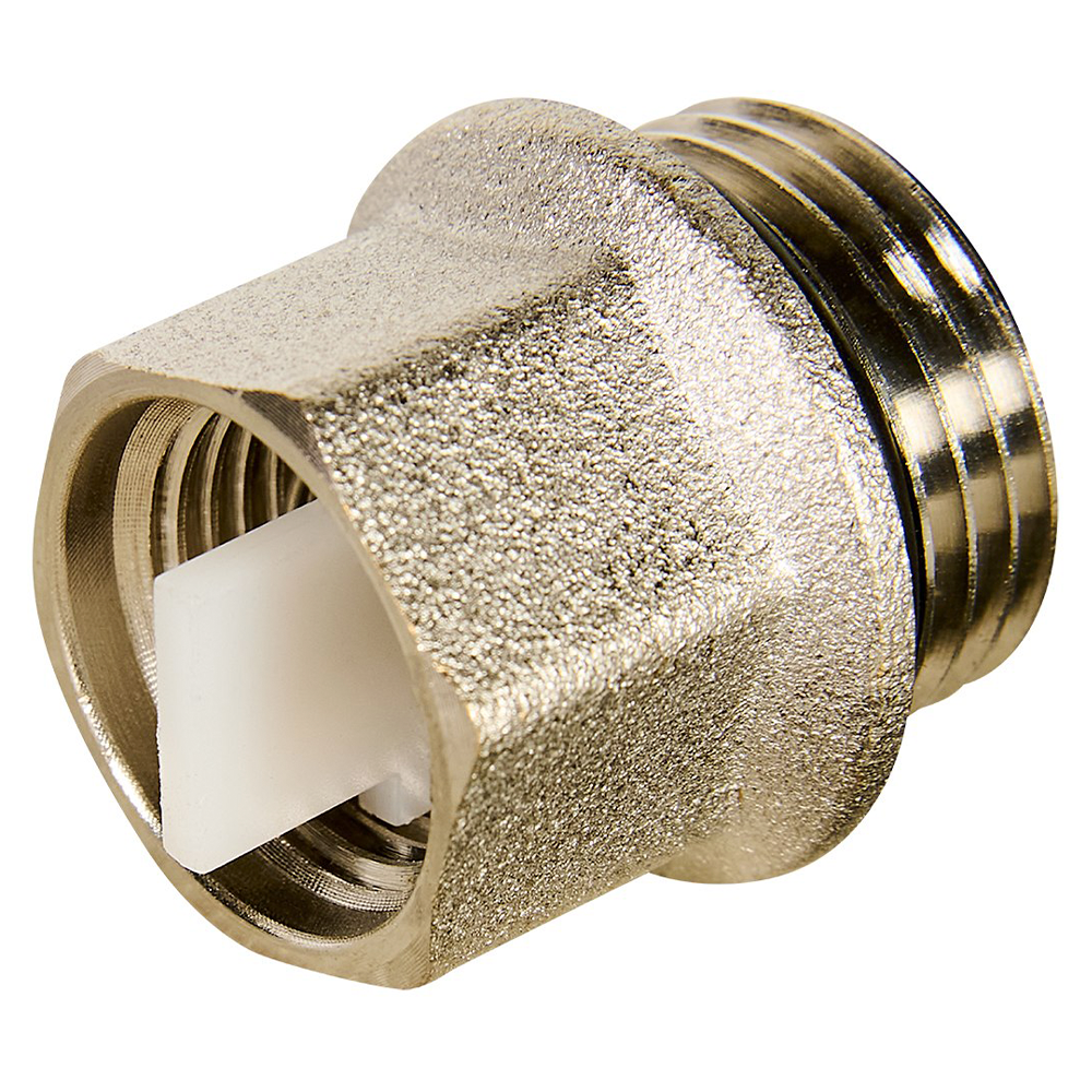 Отсекающий клапан обратный 3/8"x1/2", никелированный / Rommer фото на multiBOX