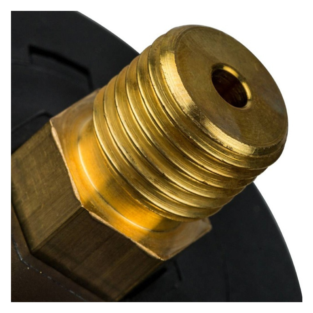 Манометр аксиальный DN 50 мм 1/4", 0...4 бар, кл. 2.5 с указателем предела / Stout фото на multiBOX