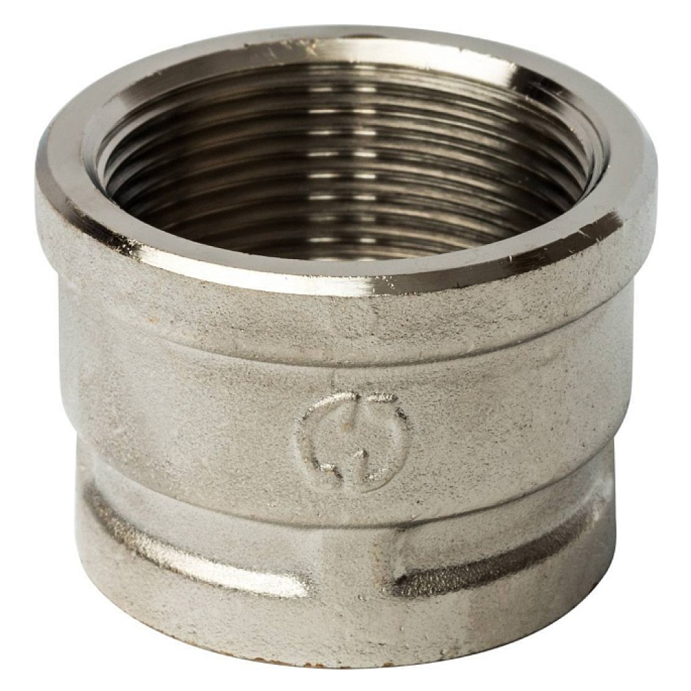 Муфта переходная ВВ 1 1/2"х1", никелированная / Stout фото на multiBOX