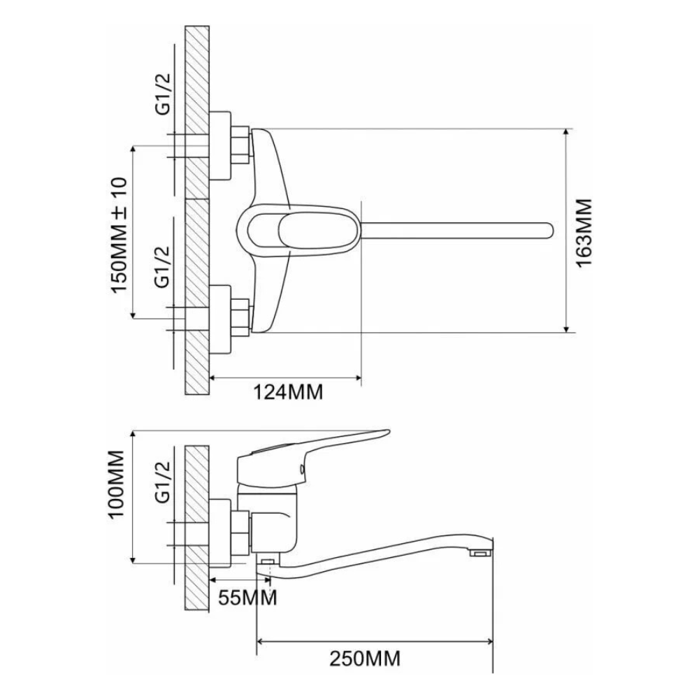 Смеситель для кухни D40-A, серия 240 (EC0243) / Econoce фото на multiBOX