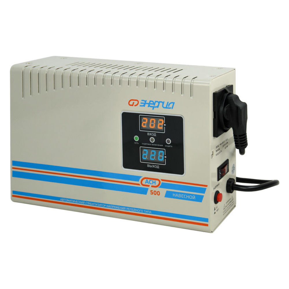 Стабилизатор напряжения АСН 500 навесной / Энергия фото на multiBOX