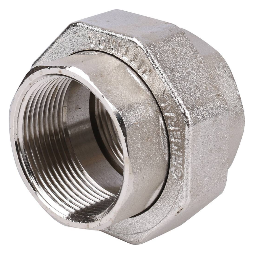 Разъемное соединение американка ВВ 1 1/2", никелированное / Stout фото на multiBOX