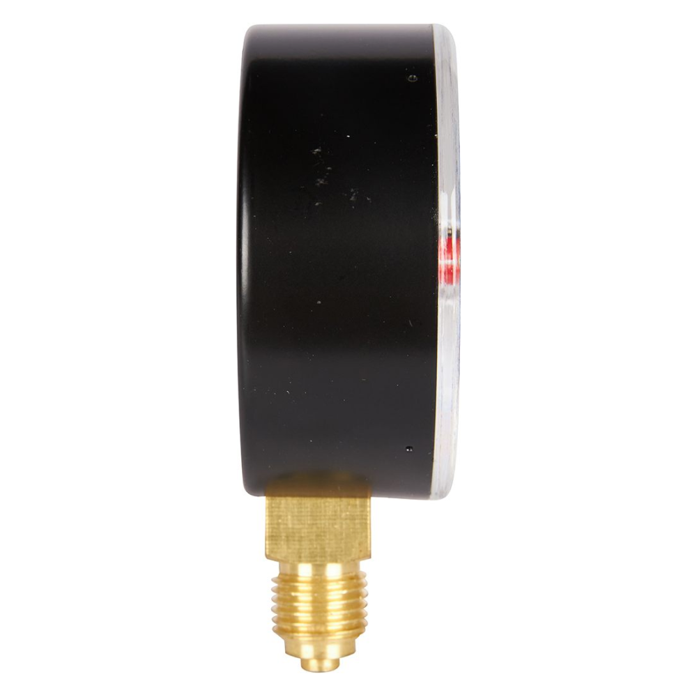 Манометр радиальный DN 63 мм 1/4", 0...4 бар, кл. 2.5 с указателем предела / Rommer фото на multiBOX