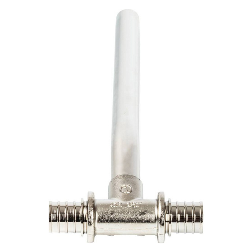 Трубка для подкл-я радиатора, Т-образная 20/500 для PEX труб, аксиальная (3400K8N201550B) / Stout фото на multiBOX