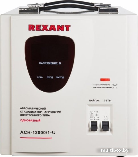 Стабилизатор напряжения АСН-12 000/1-Ц / Rexant фото на multiBOX