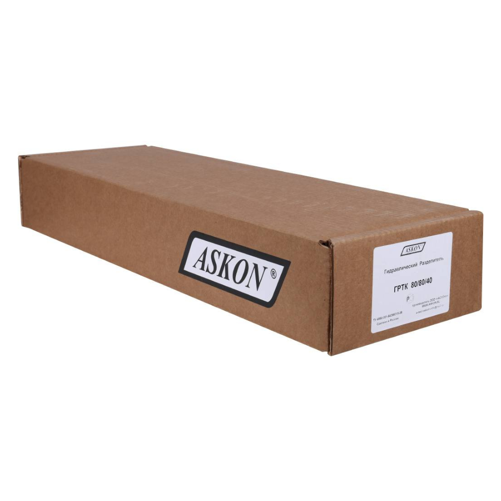 Гидравлический разделитель ГРТК 80/80/40, 120 кВт (001.22.0469) / Askon фото на multiBOX