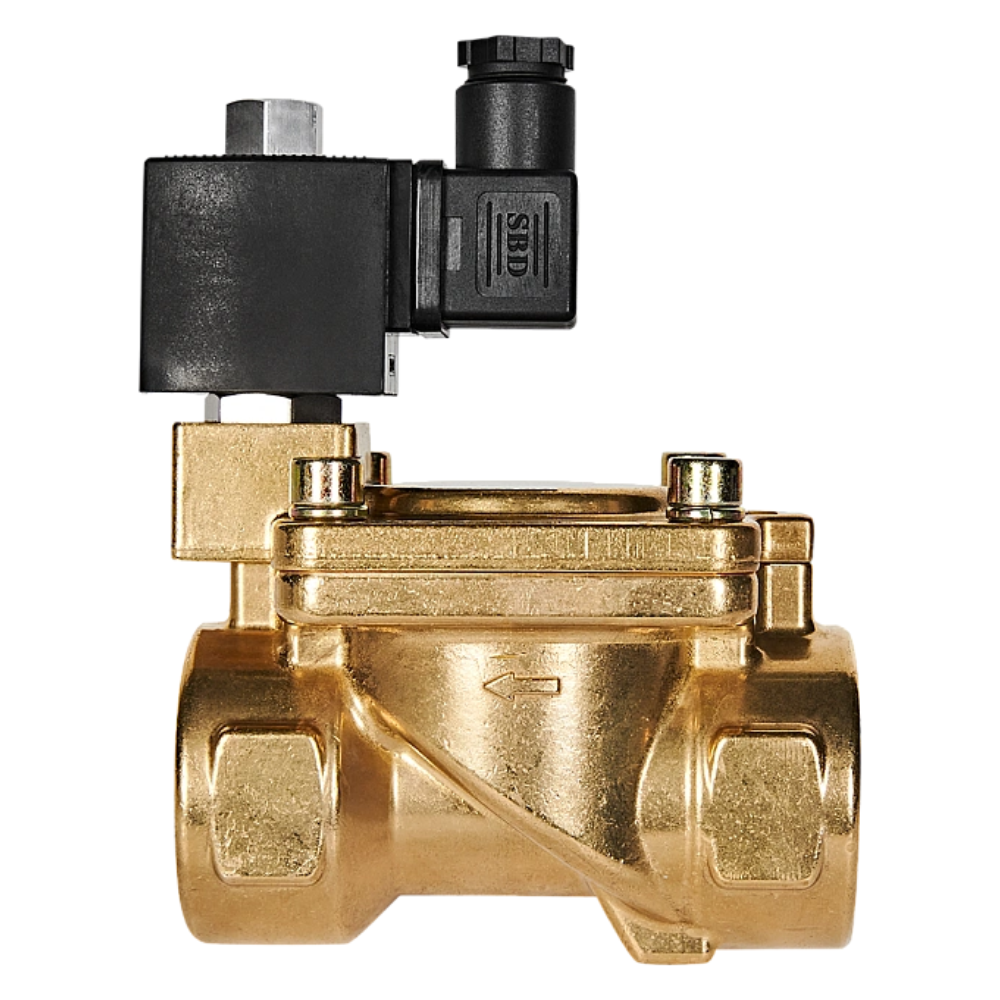 Электромагнитный клапан 1 1/4" НО, 220В, непрямого действия / Stout фото на multiBOX