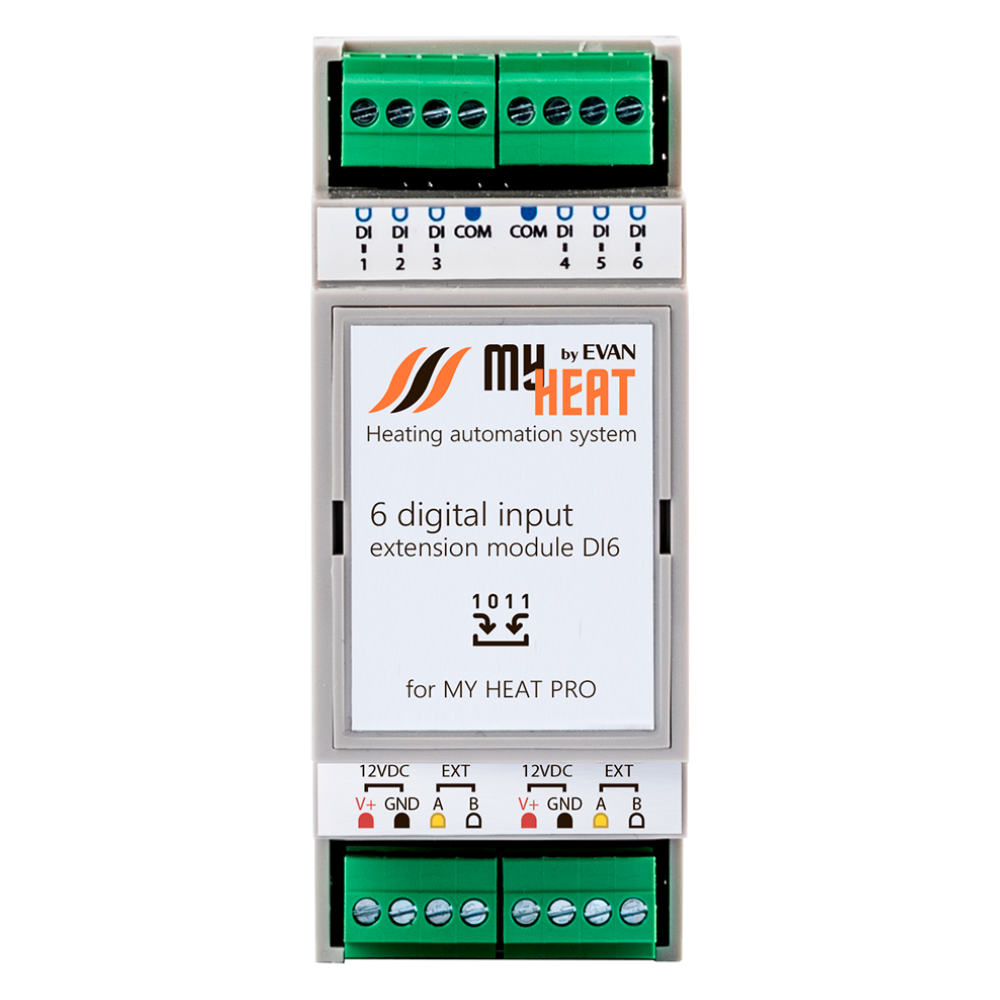 Дискретный блок расширения DI6 / MyHeat фото на multiBOX