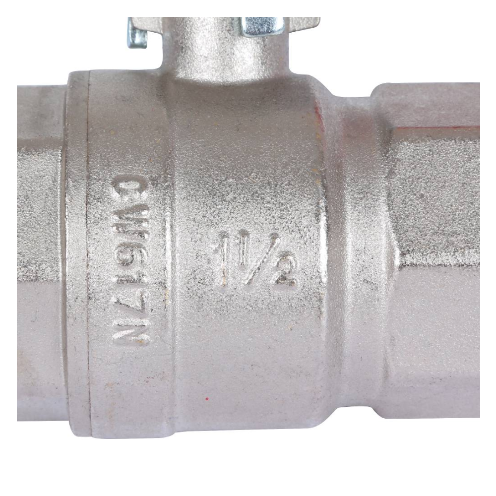 Кран шаровой 1 1/2" ВР-ВР, ручка рычаг / Rommer фото на multiBOX