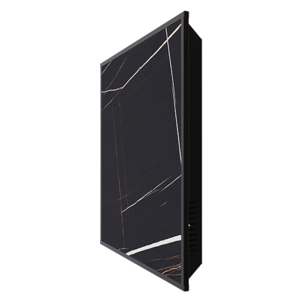 Отопительная панель BLACK STONE SCT 60х60 черный гранит / черный корпус / Stout фото на multiBOX