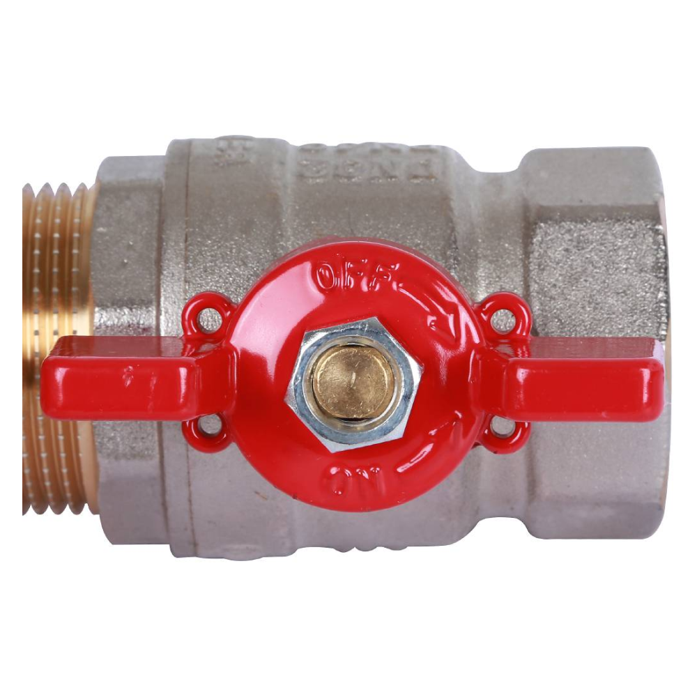 Кран шаровой 1 1/4" ВР-НР, ручка бабочка / Rommer фото на multiBOX