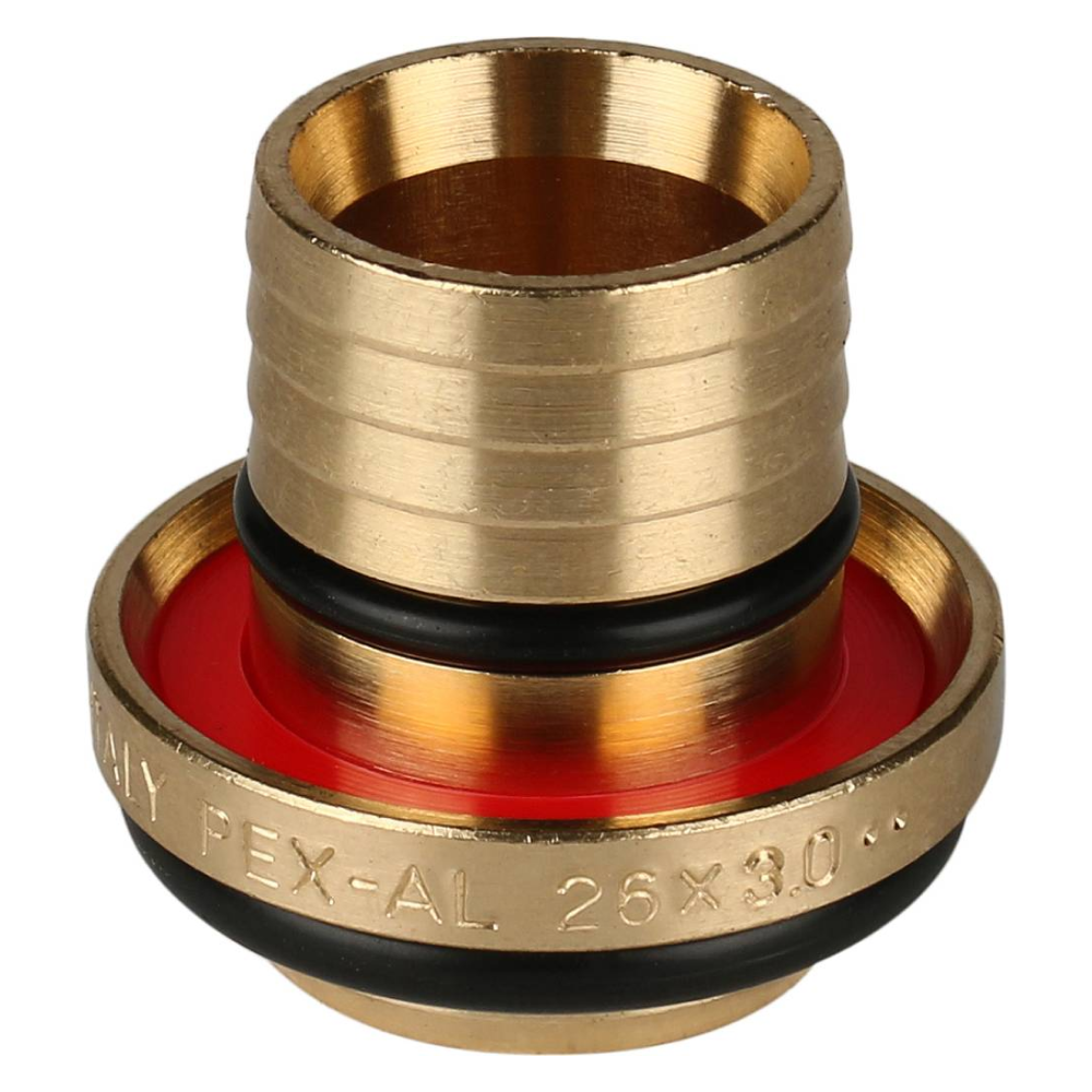 Переходник с внутр. резьбой 1"х26 для металлопластиковых труб винтовой / Stout фото на multiBOX