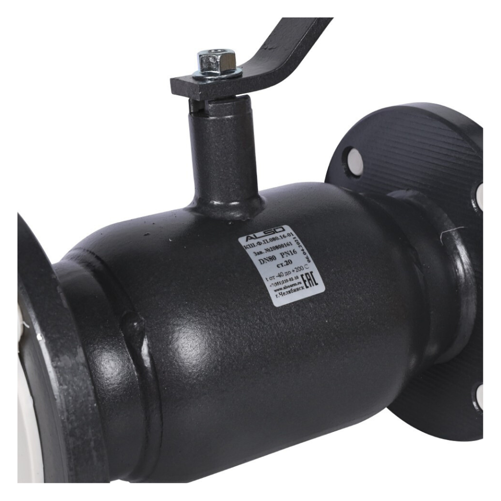 Кран шаровой КШФП Ду80 Ру 1,6 МПа из Ст.20, полнопроходной / ALSO фото на multiBOX