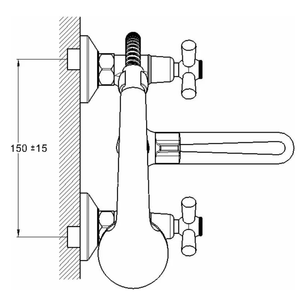 Смеситель для кухни вентильный (тип I), серия 420 (EC0421) / Econoce фото на multiBOX
