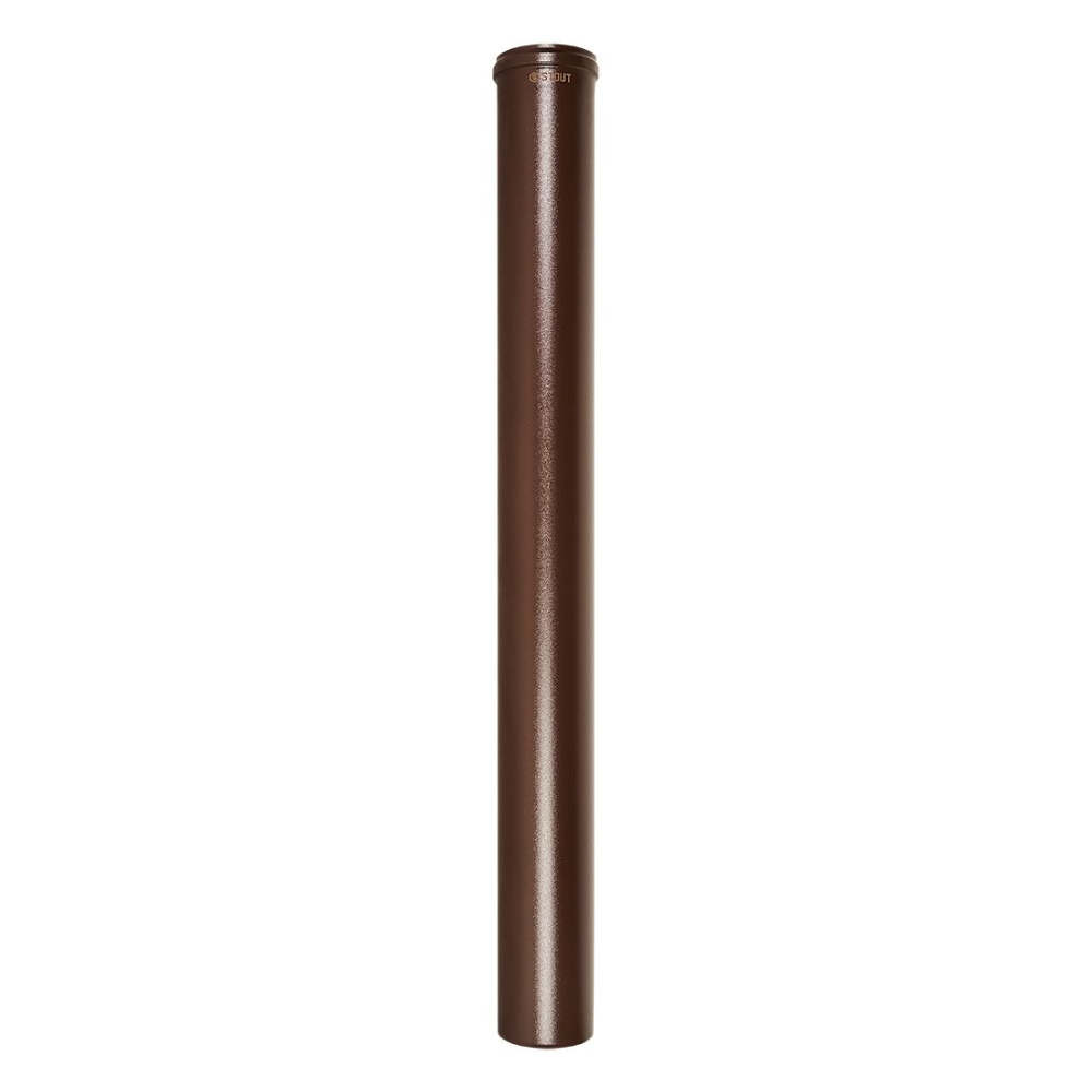 Удлинитель D60/100 п-м L1000 мм, коричневый, традиционный / Stout фото на multiBOX