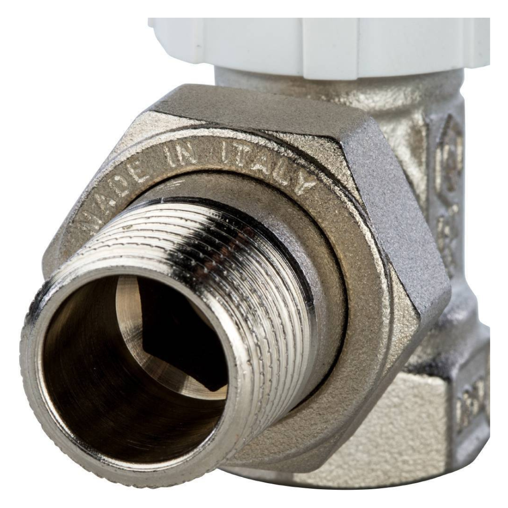 Термостатический клапан 1/2" для радиатора, угловой / Stout фото на multiBOX