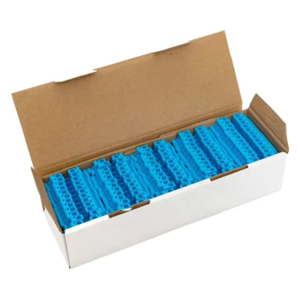 Клеммная колодка винтовая 2.5 UT синяя / EKF фото на multiBOX