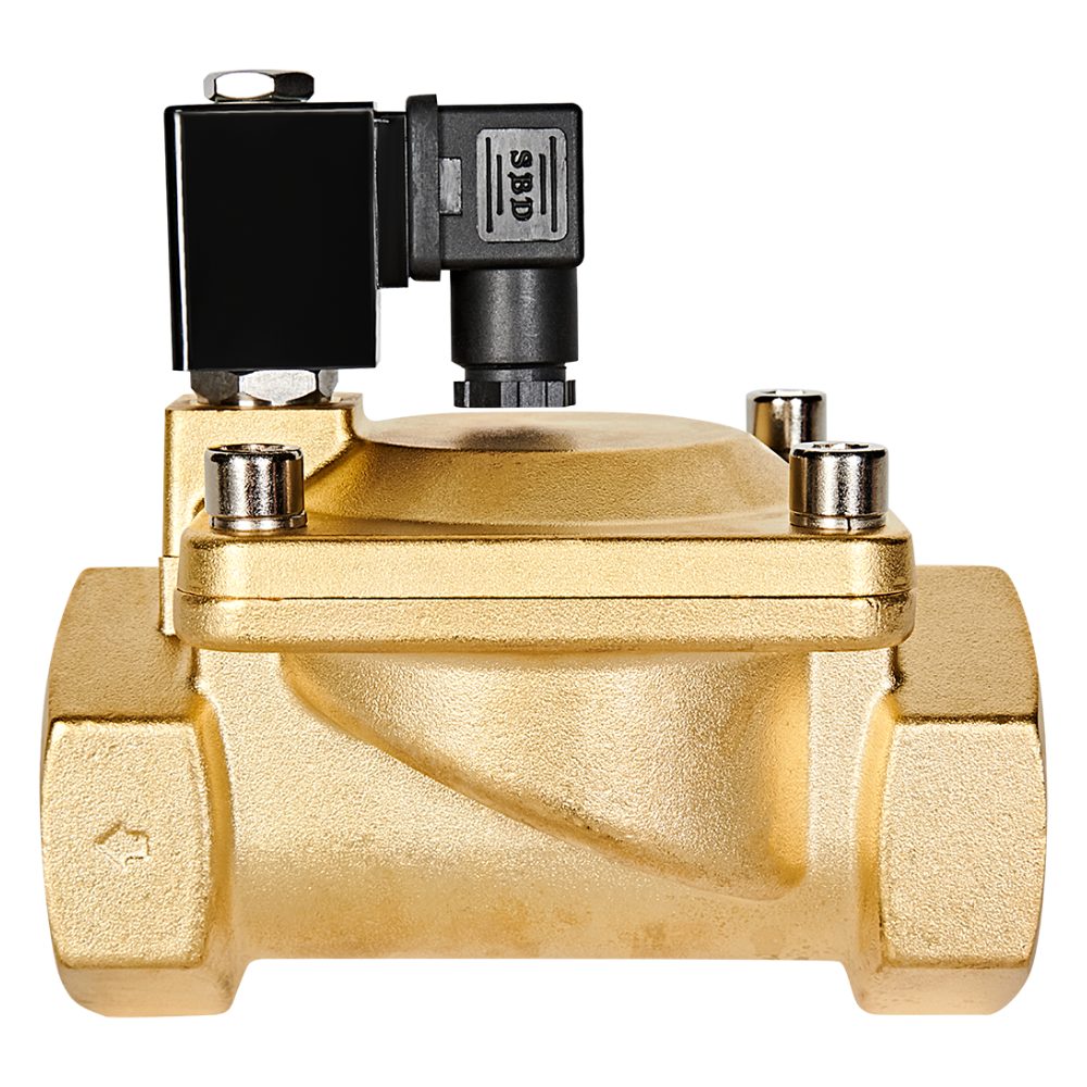 Электромагнитный клапан 2" НЗ, 220В, непрямого действия / Stout фото на multiBOX