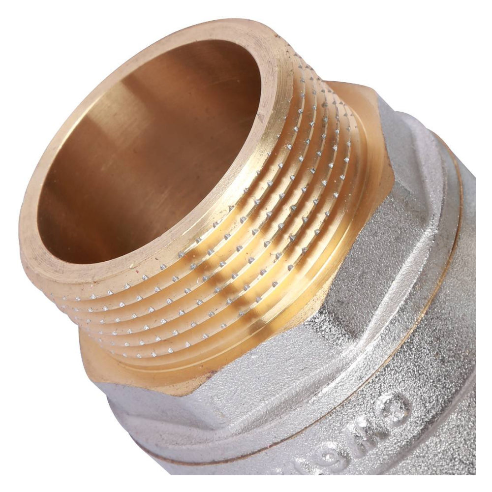 Кран шаровой 1 1/4" ВР-НР, ручка рычаг / Rommer фото на multiBOX