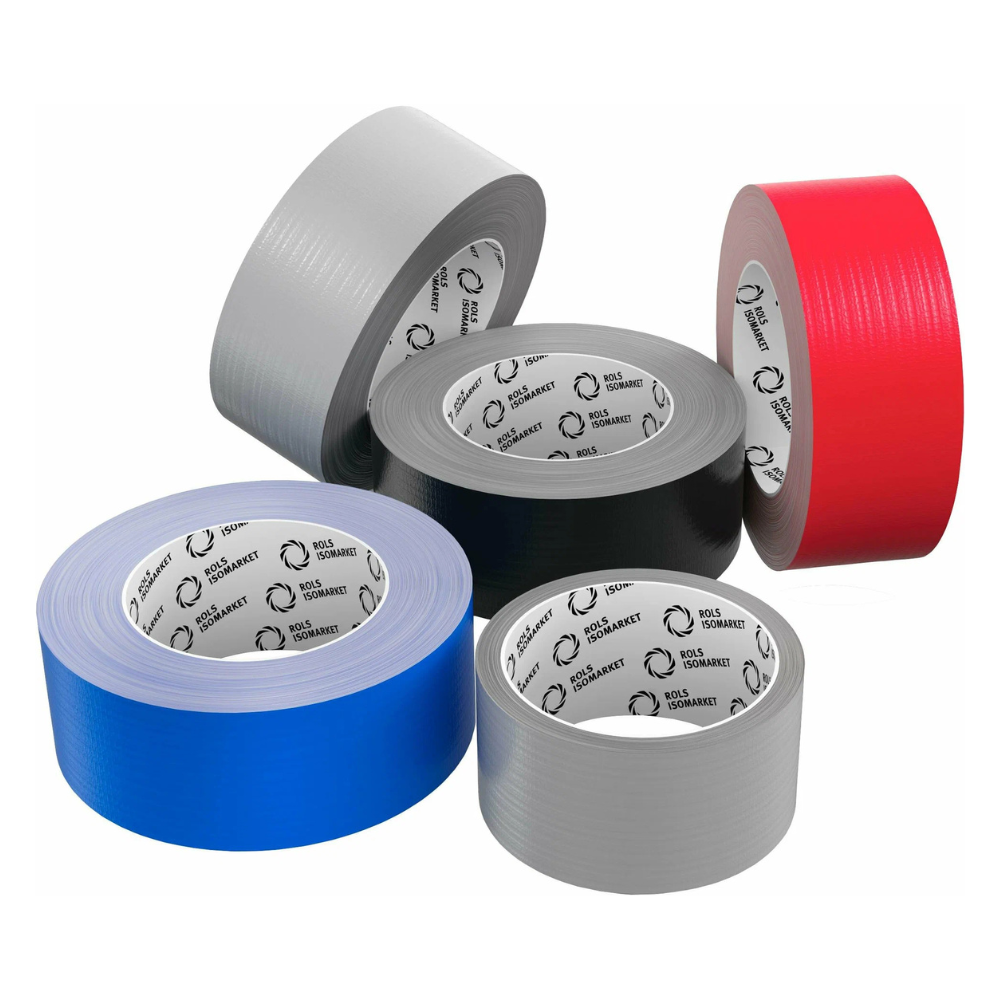 Лента армированная ENERGOPRO 48 мм х 25 м, красная / Energoflex фото на multiBOX