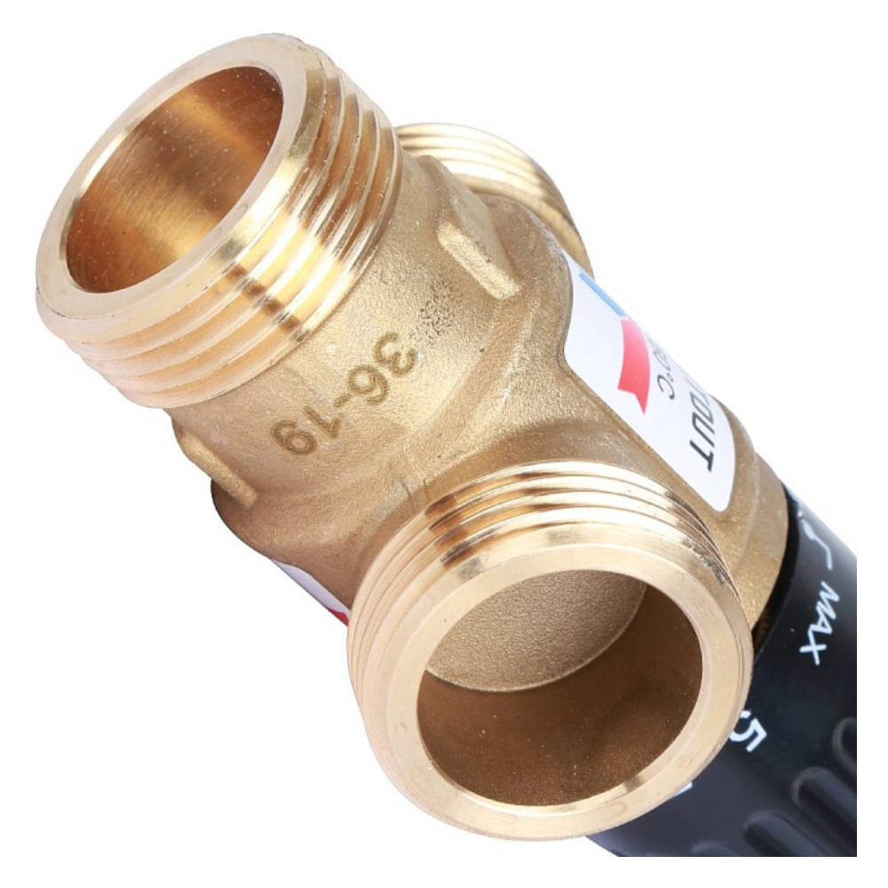 Термостатический смесительный клапан 1" НР, 35-60°С, KVs 1.6 / Stout фото на multiBOX