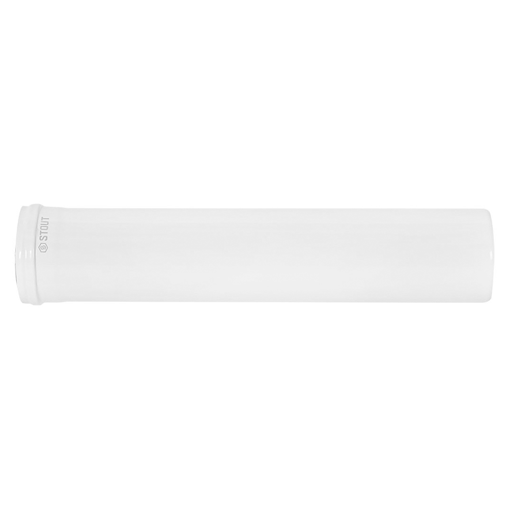 Удлинитель D60/100 п-м L500 мм, традиционный / Stout фото на multiBOX