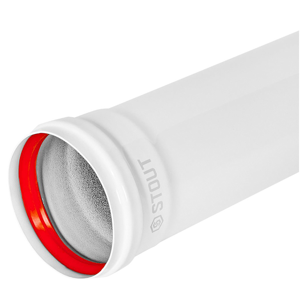 Удлинитель D80 п-м L500 мм, традиционный / Stout фото на multiBOX