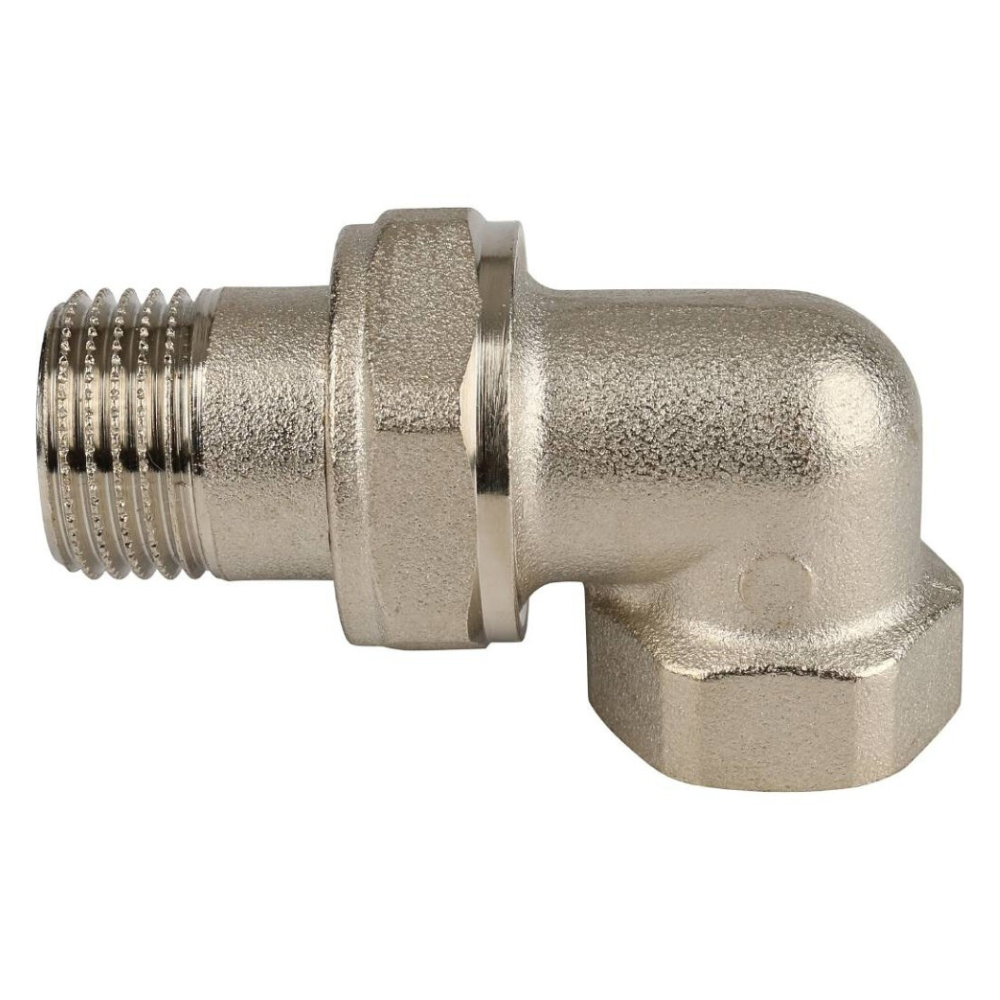 Соединитель угловой (американка) 162, 1/2" ВР-НР с уплотнительным кольцом, никелированный / Itap фото на multiBOX