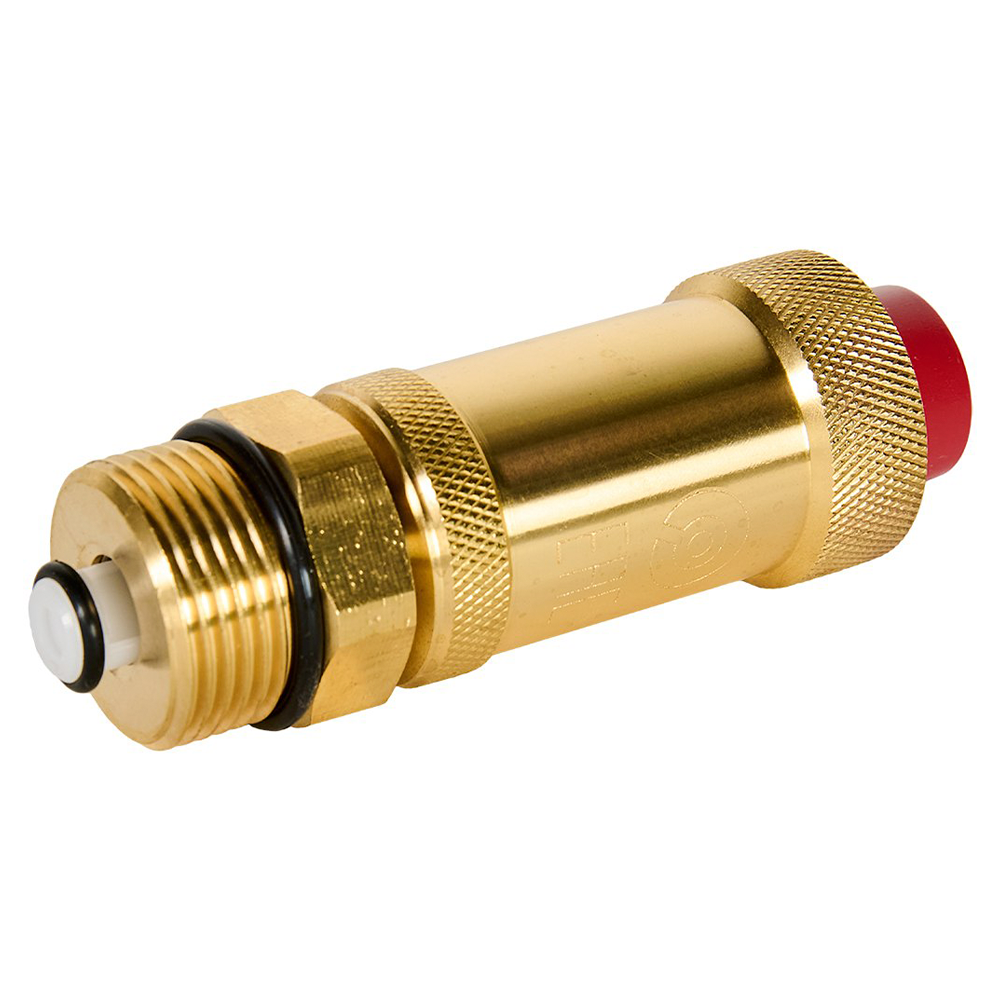 Воздухоотводчик автоматический FLEX 3/4" НР верт. выпуск , c отсечным клапаном, без покрытия / Rommer фото на multiBOX