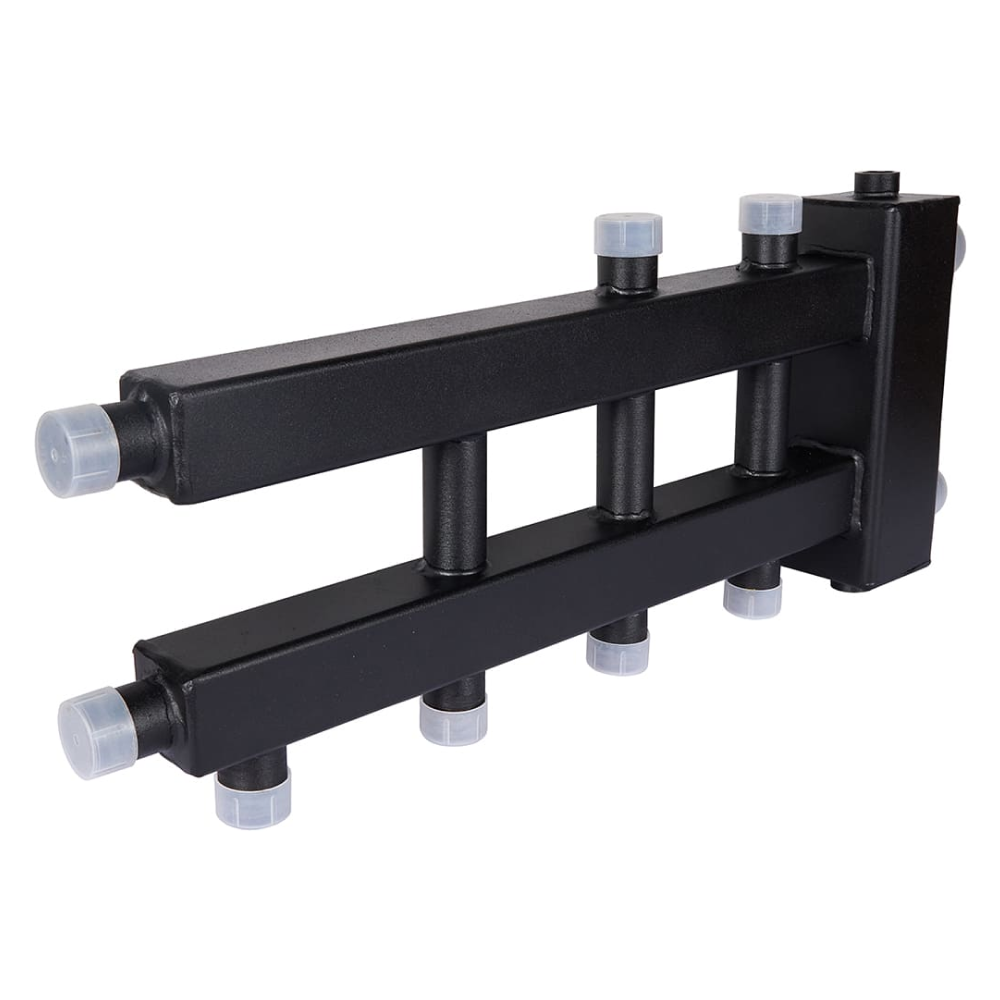 Коллектор с гидроразделителем на 2+1+1 контура до 60 кВт / Rommer фото на multiBOX