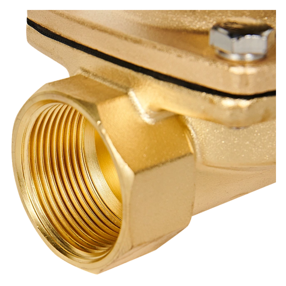 Электромагнитный клапан 1 1/4" НЗ, 220В, прямого действия / Stout фото на multiBOX