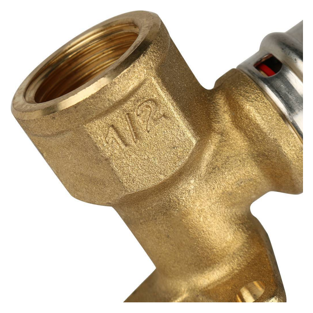 Угольник настенный короткий 1/2"х20 с креплением для металлопластиковых труб прессовой / Stout фото на multiBOX