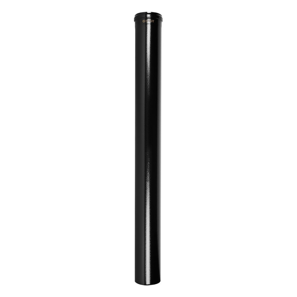 Удлинитель D60/100 п-м L1000 мм, черный, традиционный / Stout фото на multiBOX