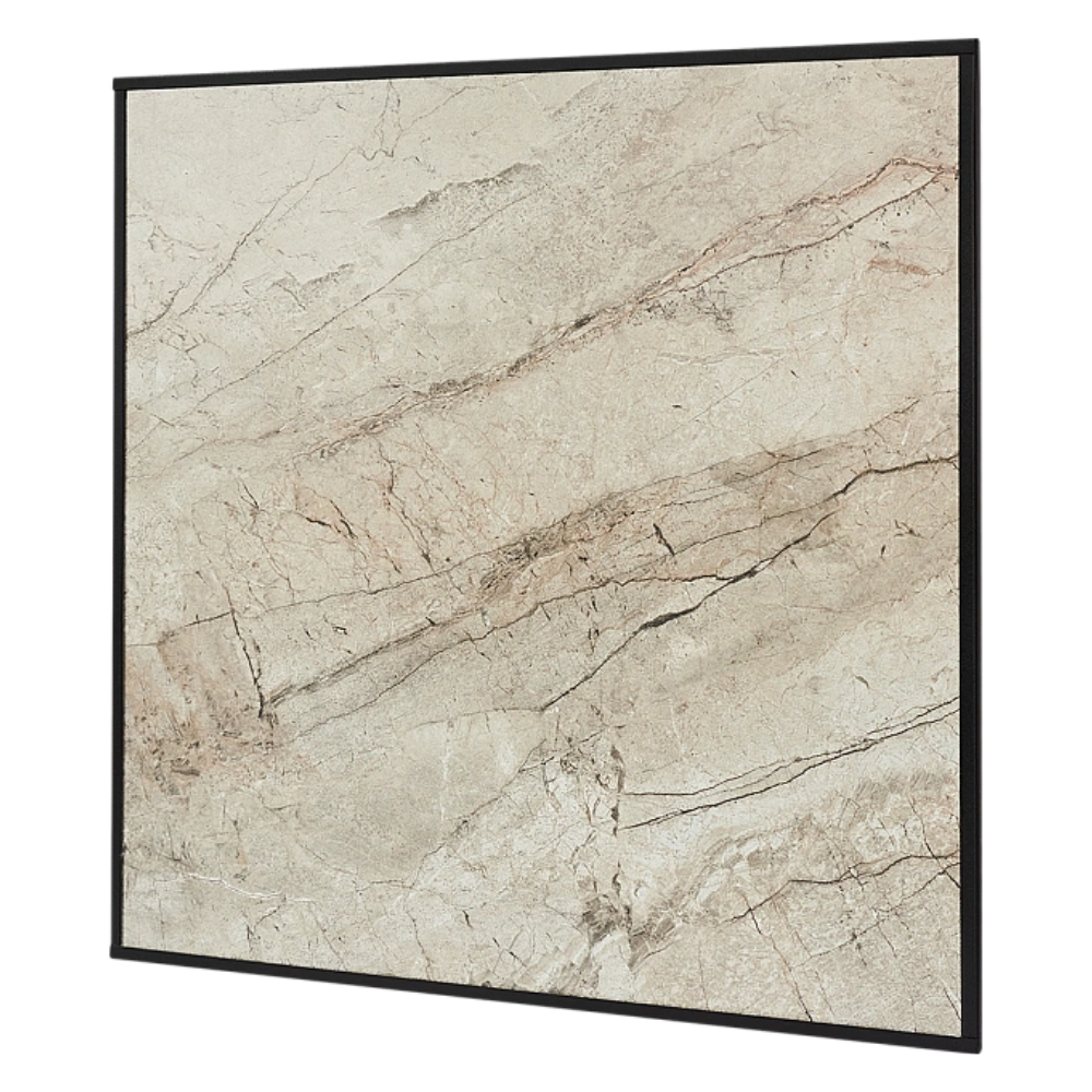 Отопительная панель GREY STONE SCT 60х60 серый гранит / черный корпус / Stout фото на multiBOX