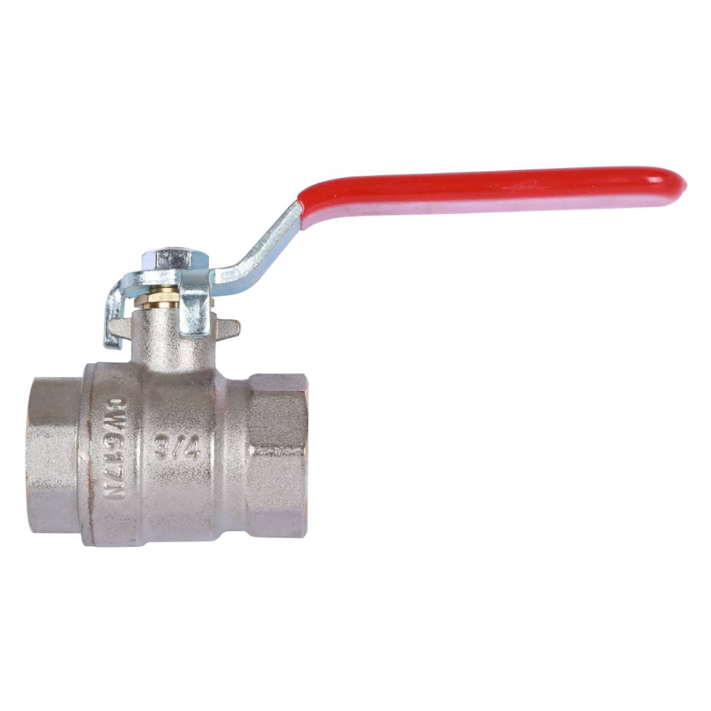 Кран шаровой 3/4" ВР-ВР, ручка рычаг / Rommer фото на multiBOX