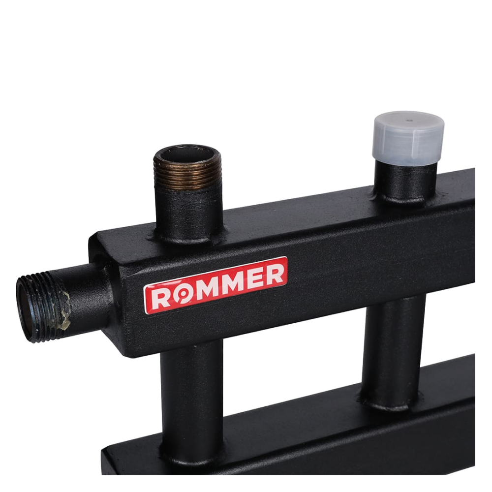 Коллектор с гидроразделителем на 3+3+1 контура до 60 кВт / Rommer фото на multiBOX