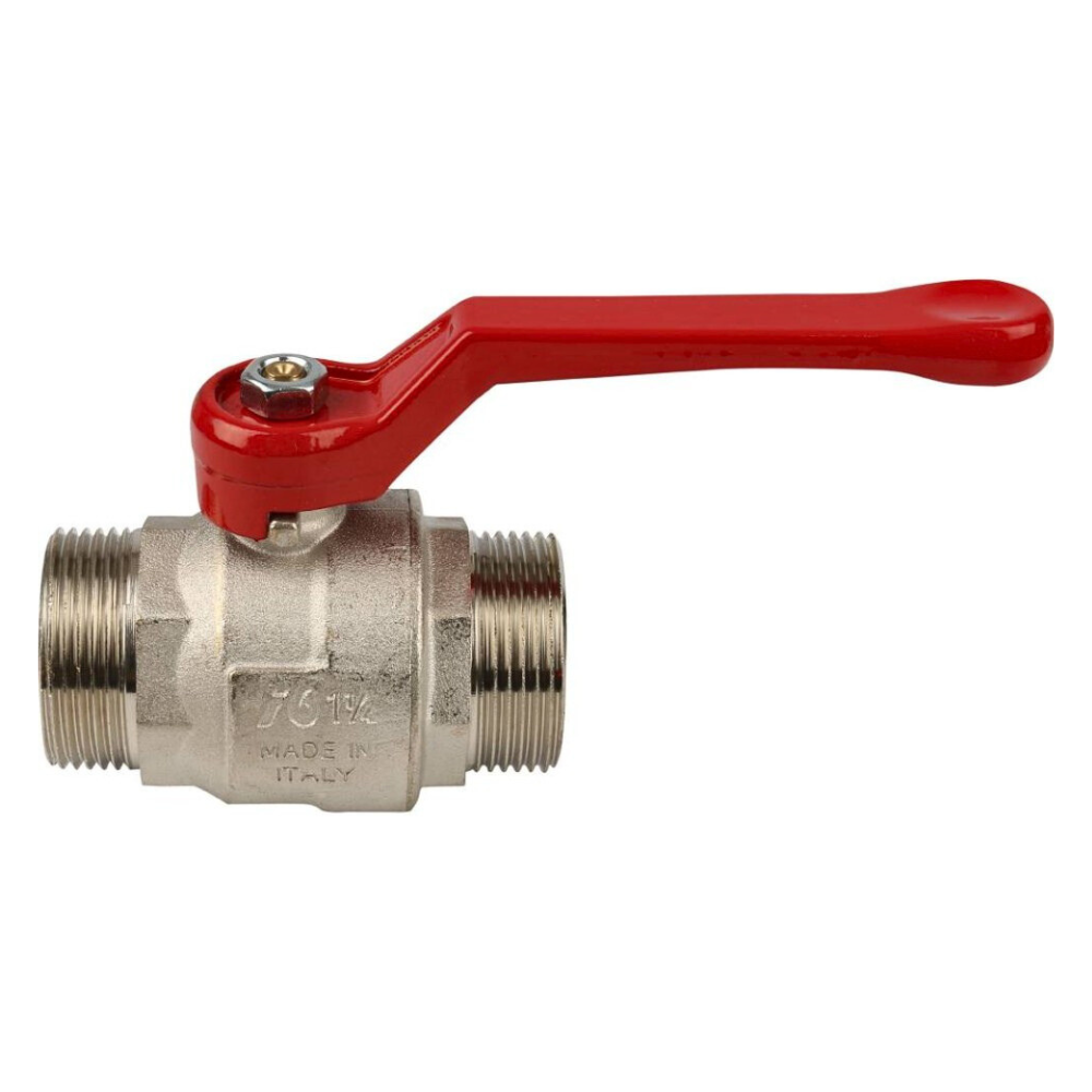 Кран шаровый 099, 1 1/4" НР-НР полнопроходной, ручка рычаг / Itap фото на multiBOX