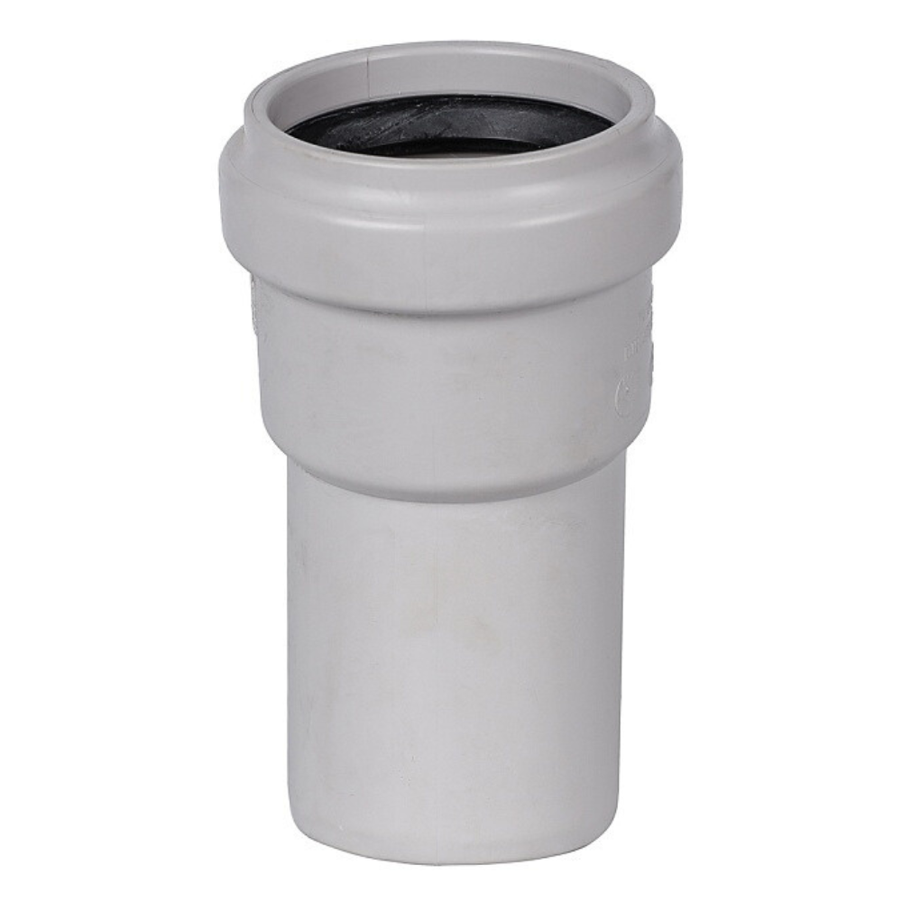 Канализационный отвод D 58х15°, бесшумный / Stout фото на multiBOX