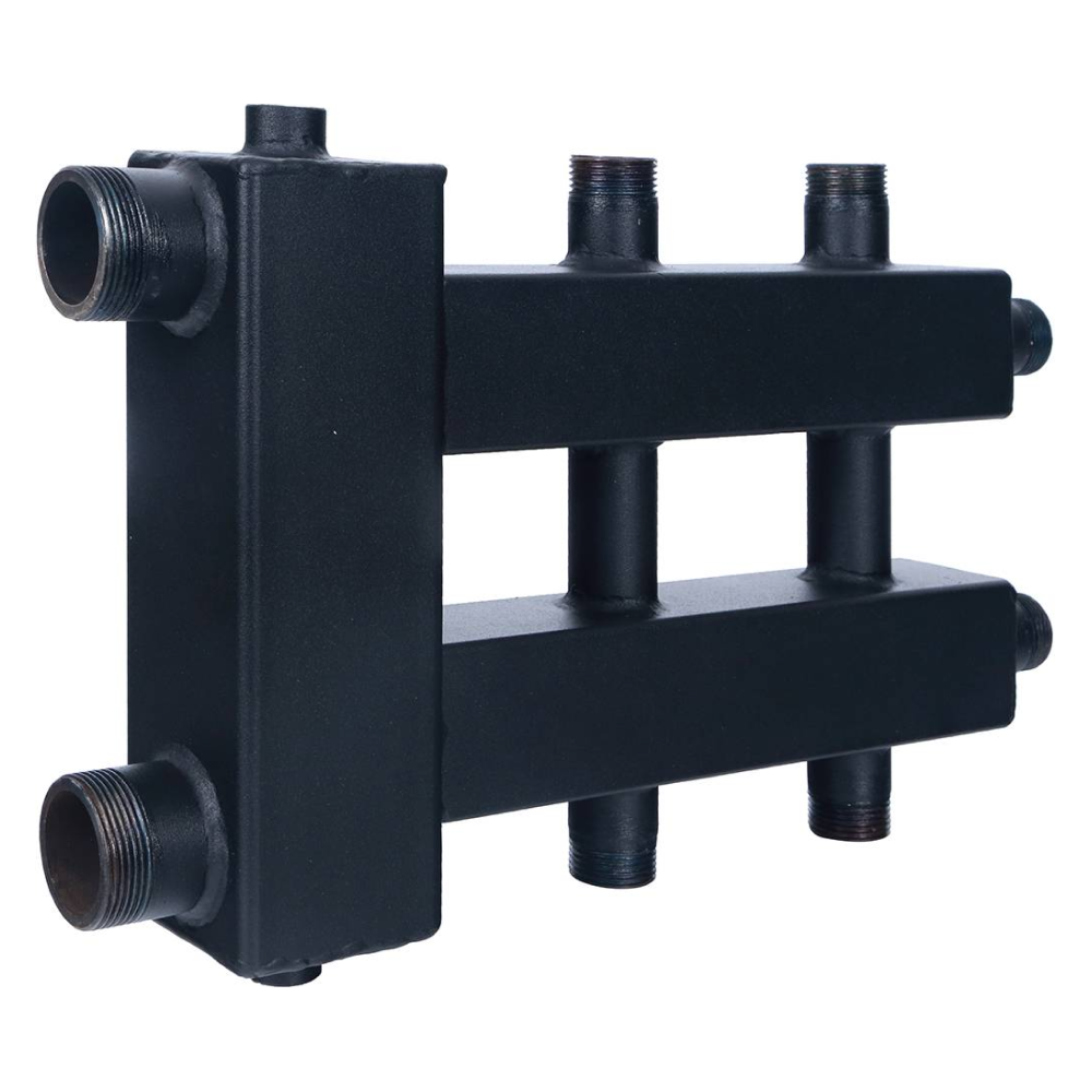 Коллектор  с гидроразделителем на 1+1+1 контура / Rommer фото на multiBOX