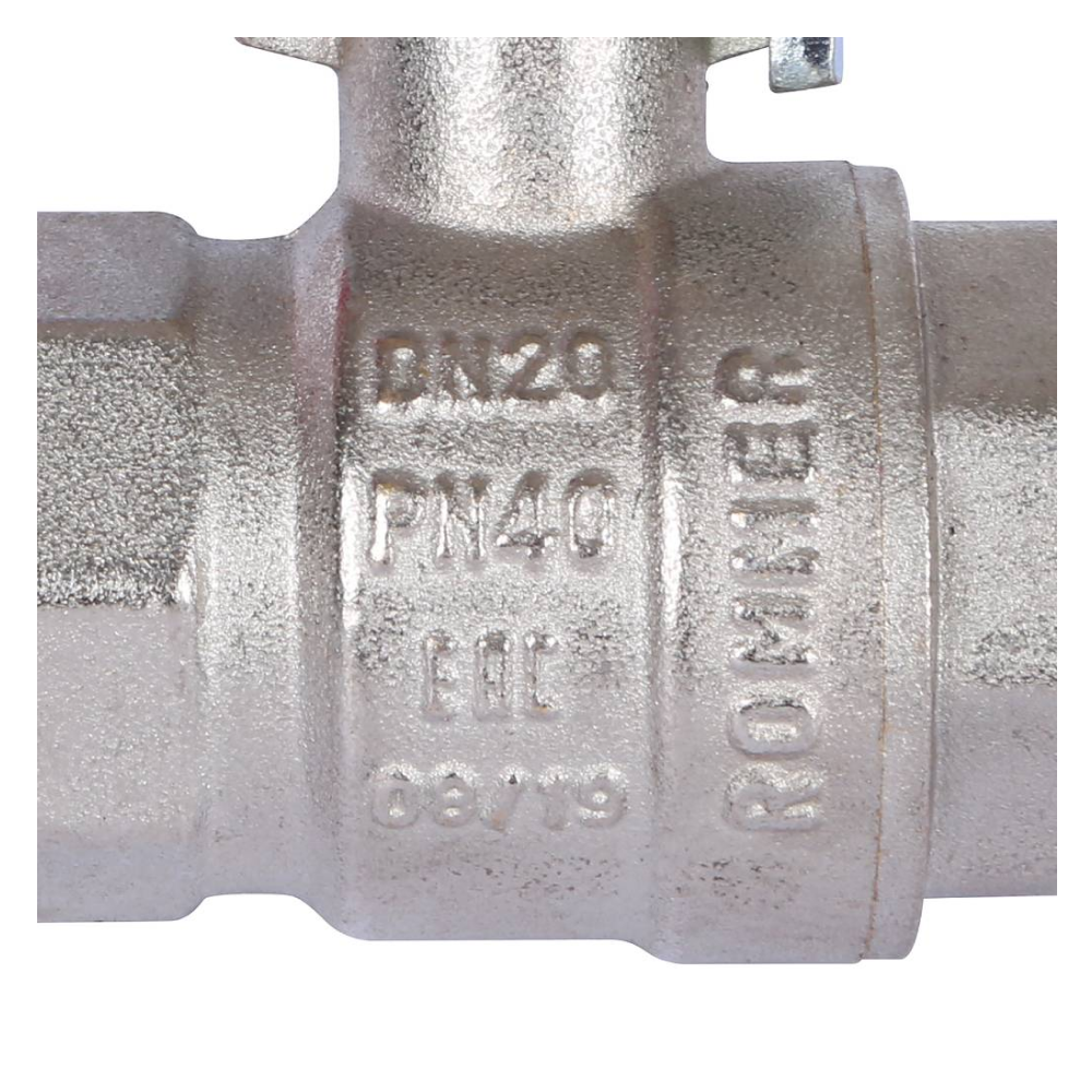 Кран шаровой 3/4" ВР-ВР, ручка рычаг / Rommer фото на multiBOX